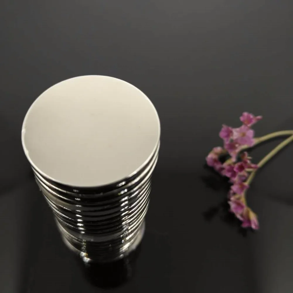 

Zion 30pcs Dia 25x2 mm rare earth magnet NdFeB super small round magnet disc 25*2mm strongest permanent power magnet