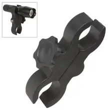 Plastic Durable & Adjustable Bike Torch Flashlight Mount Barrel Clamp Holder