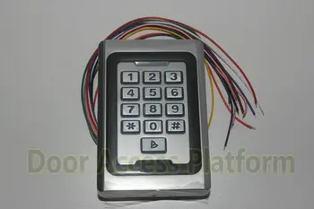 

Metal Surface Password+ID Card reader with 125KHz RFID EM ID Card,Wiegand26/34 access reader for Controller panel and work alone