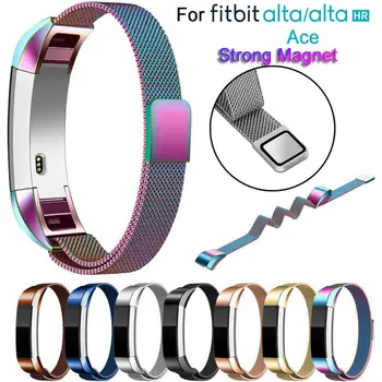 

Premium Milanese Stainless Steel Replacement Band for Fitbi Alta/Alta HR/Ace Smart Watch Strap