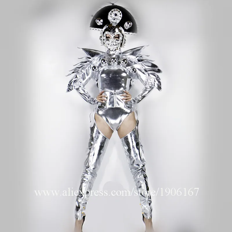 Nightclubs DS Europe and America GOGO Atmospheric Interstellar costumes Party Performance Costumes Second Star Interstellar costumes02