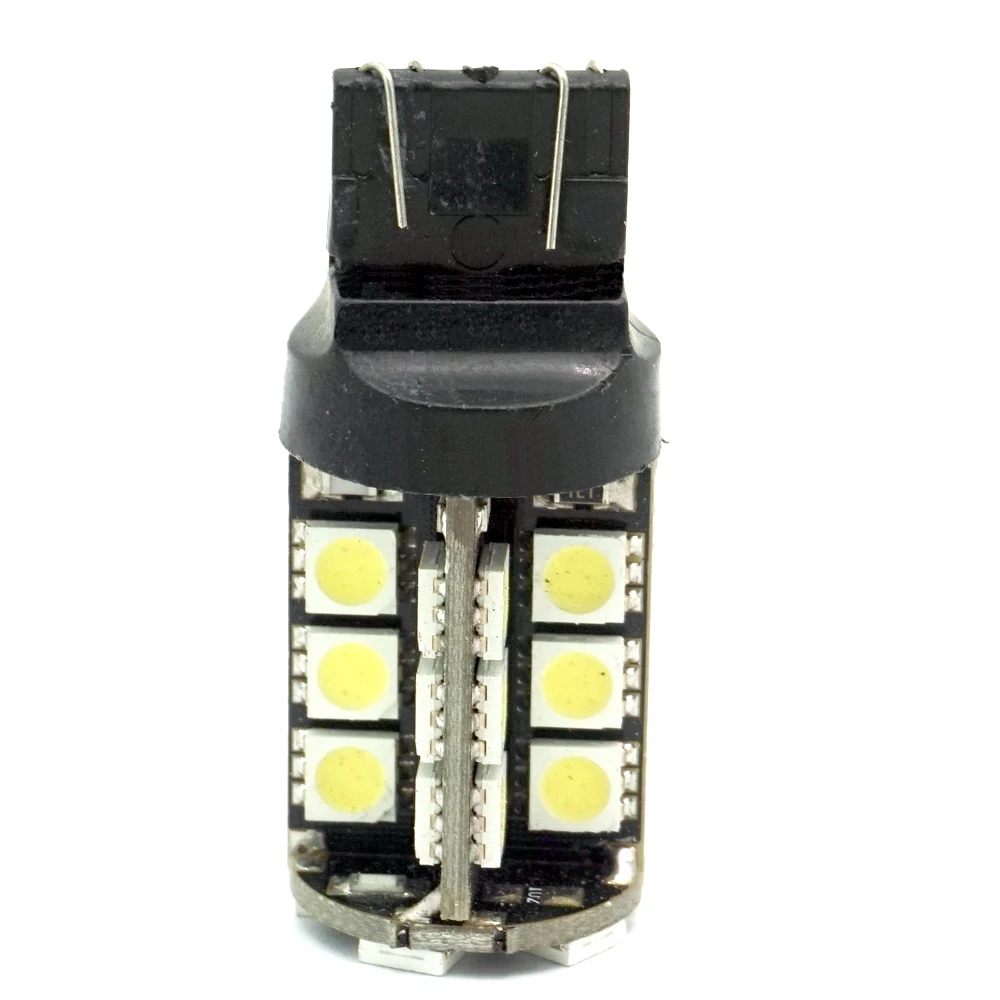 CQD-светильник 1X30 5050 SMD светодиодный T20 7440 7443 W3X16Q W21/5 W W21W тормозной светильник поворотник лампа задний фонарь Canbus без ошибок