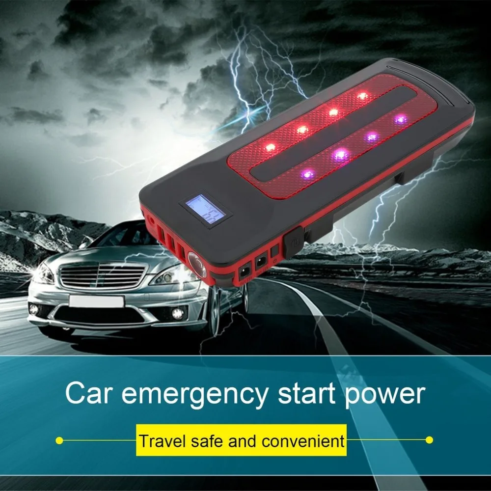 

22000mAh Car Auto Emergency Power Bank Portable Solar Generator for Outdoor and Indoor Use with Portable Handle