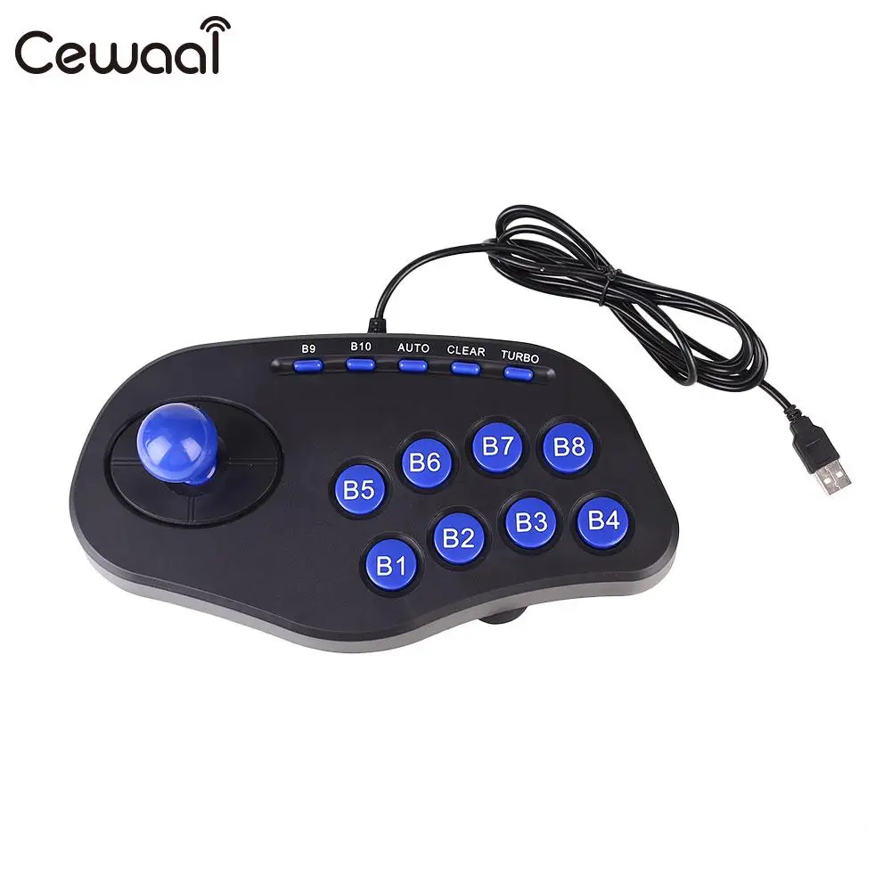 

For Arcade PC Game USB Double Vibration Handheld Joystick For Windows Vista