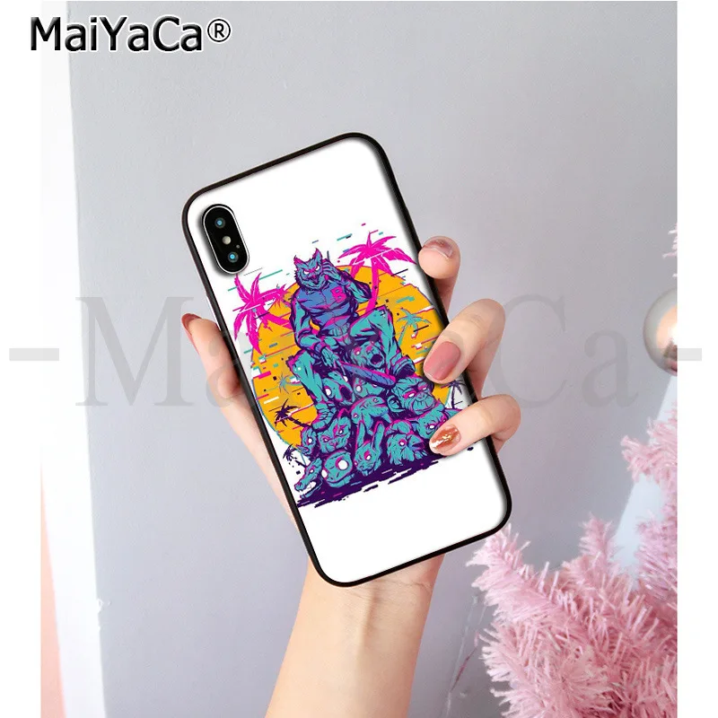 MaiYaCa крутая игра Горячая линия Майами новый персонализированный мягкий чехол для