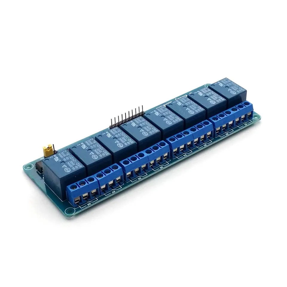 8 канальный релейный модуль 5 в 12 В 24 для Uno PIC AVR MCU DSP ARM электронный модуль|Запасные