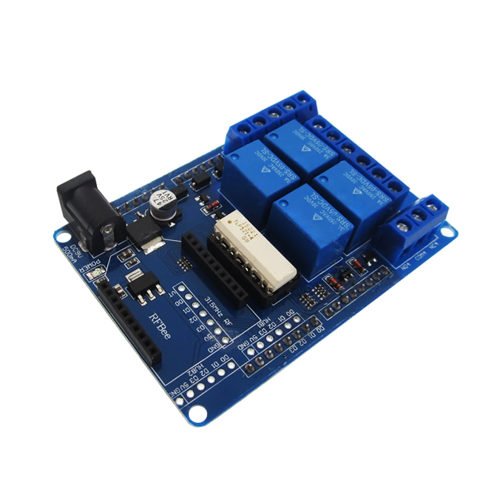

10PCS 4 channel 5V Relay module extension board Relay Shield V1.3 5pcs