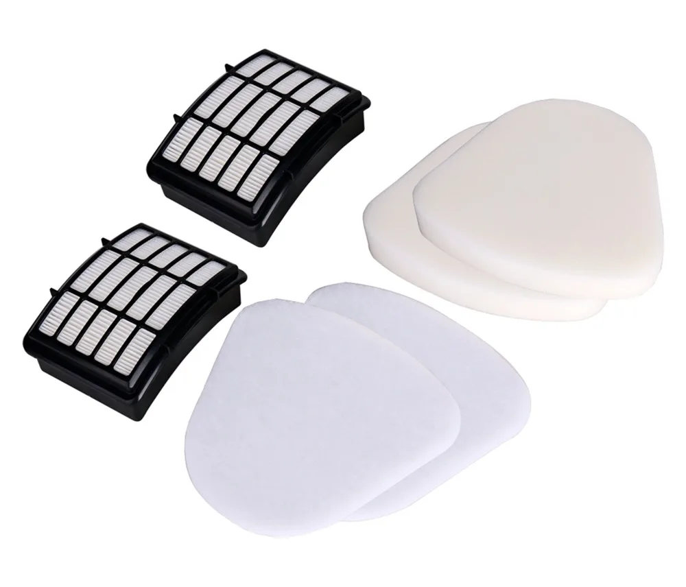 

2*Felt Filter+2* Foam+2*Dust HEPA Filter for Shark Navigator Lift-Away Nv350 Nv351 Nv352 Nv355 Nv357 Vacuum Cleaner Replacement