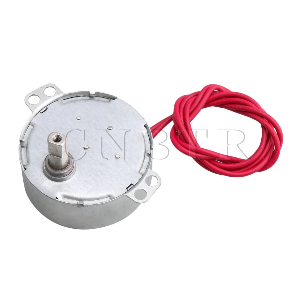 

CNBTR 4-5rpm AC24V Torque 6KGF.CM Gear Synchronous Motor Upper Thread M3 Machine Motor