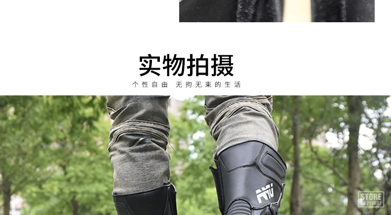 AMU/кожаные ботинки для мотокросса; ботинки в байкерском стиле; мужские водонепроницаемые ботинки в байкерском стиле; Цвет Черный; Botas; обувь в байкерском стиле