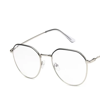 

women Blue light Glasses Radiation-resistant Glasses Computer Gaming eyeGlasses Irregular polygon eyeglass