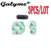 3 шт./партия,, проводящий резиновый коврик, набор для GameBoy, цветная GBO DMG кнопка D-Pad A B Кнопка старта, мальчик, цветная игровая консоль