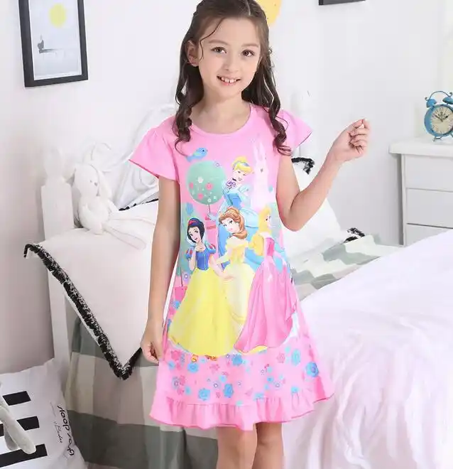 girls pink nightdress