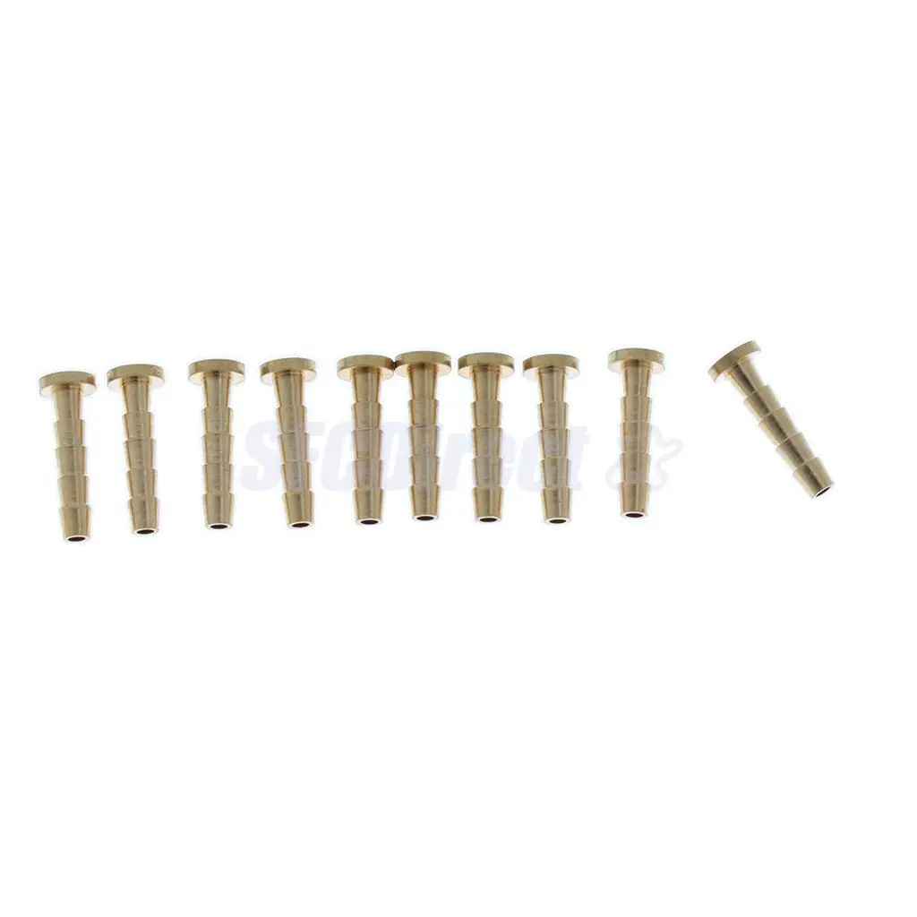 10 Pairs Bicycle Bike Copper Brake Hose Olive and Connecter Insert for BH59 Hydraulic Disc Brake Hose