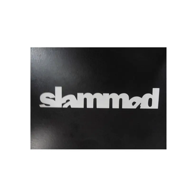 SLAMMED LOWERED WINDOW STICKER SIGN VINYL JDM VW SCION DECALin Car