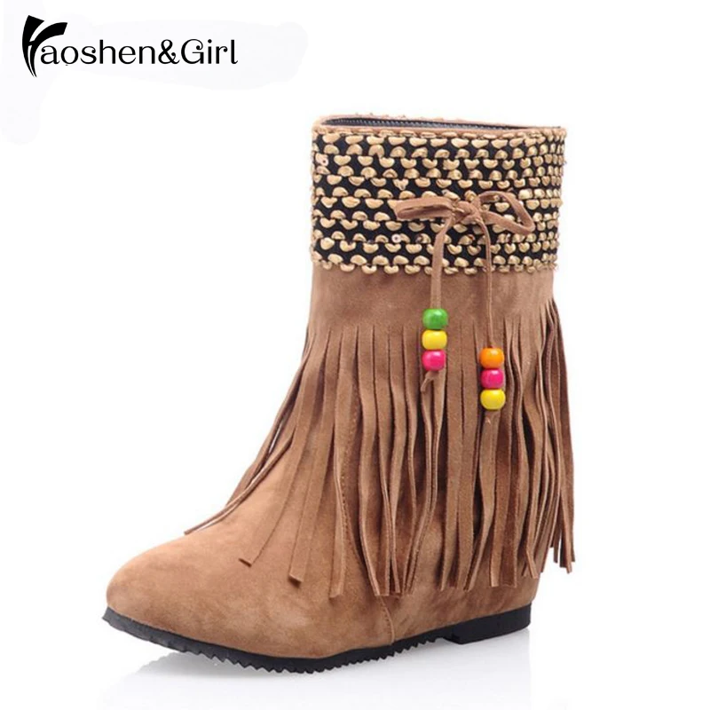 ankle boots with strings