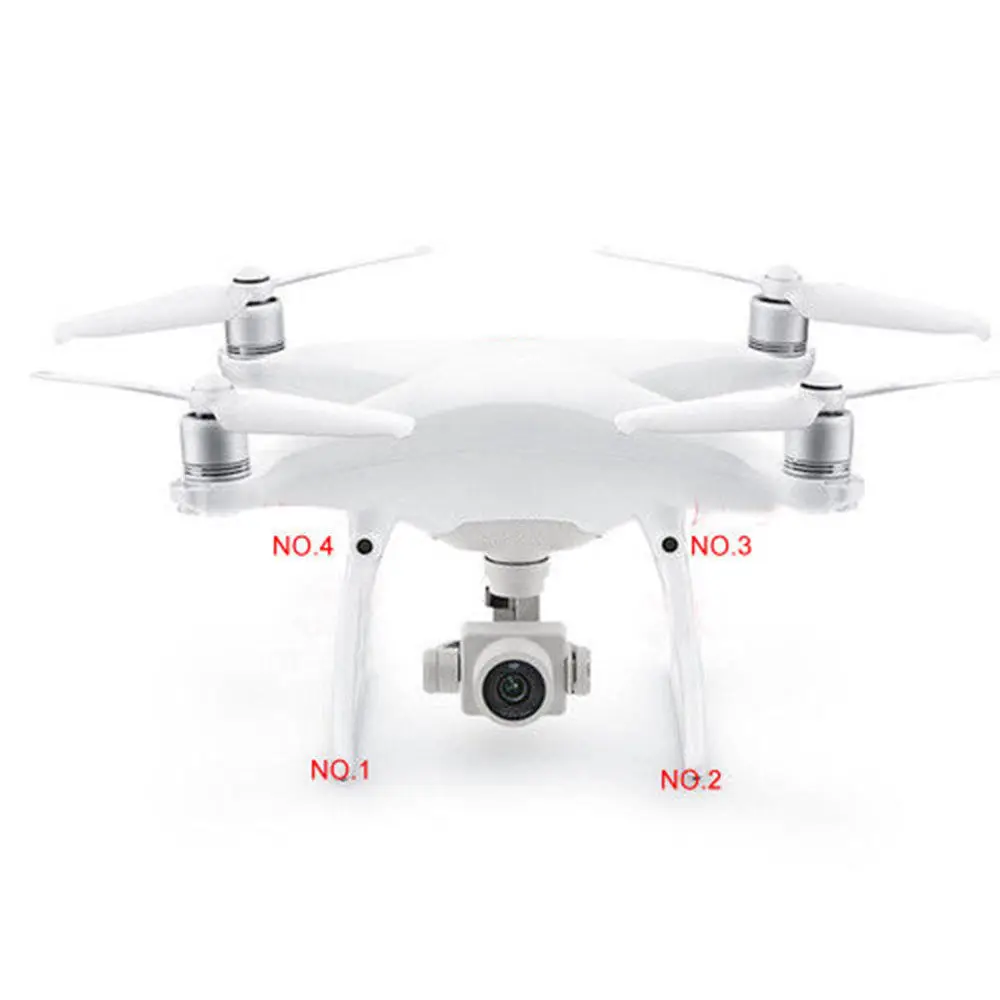 4 шт. Phantom 4 оригинальные запасные части шасси Крышка ноги стойки чехол Пряжка для DJI Phantom 4