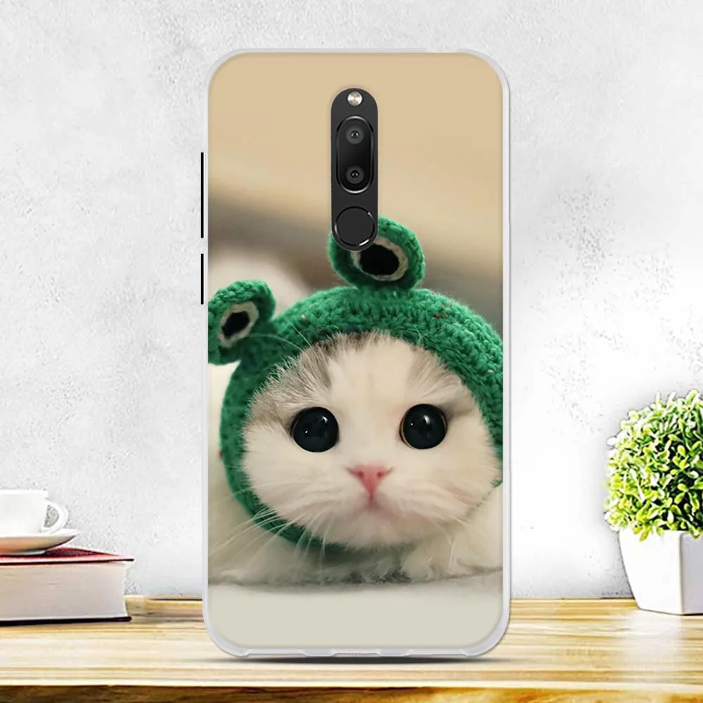 Силиконовый чехол бампер для Meizu M6T мягкий силиконовый милый M6 T телефона