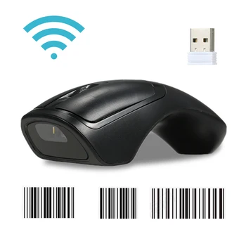 

HOT 2.4GHz Handheld USB Wireless Mouse Cursor Barcode Scanner 1D 2D Code Reader