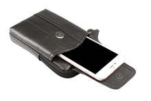 Holster Belt Clip Mobile Phone Genuine Leather Case Pouch For Doogee X5 MAX Pro/F7/T6 Pro/Y6/X9 Pro/X9 MINI/Turbo 2 DG900