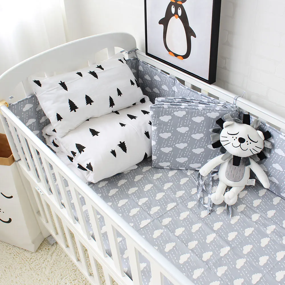 3 7 шт. детский хлопковый комплект постельного белья|baby bed linen|cotton baby bedding setsbaby set |
