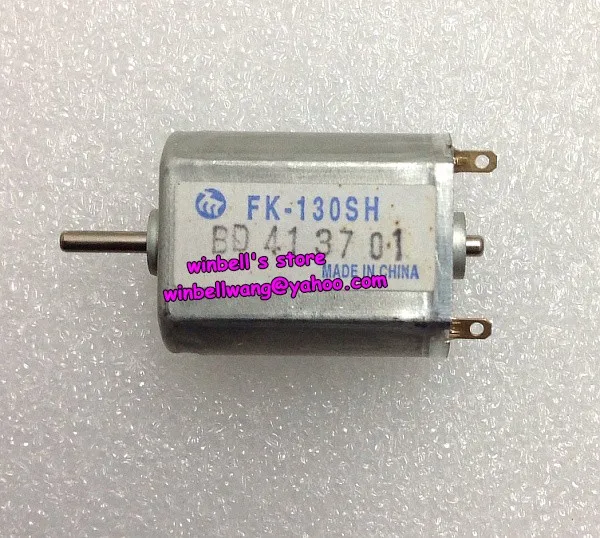 

2PCS! Original Mabuchi 130 motor FK-130SH strong magnet ,high speed micro DC motor ~