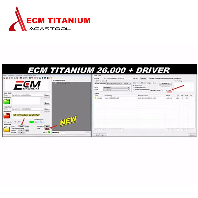 Prix pour 2017 professionnel ecm titanium 1.61 avec 26000 + 18384 + pilote pour kess v2 et ktag Prix pour 2017 professionnel ecm titanium 1.61 avec 26000 + 18384 + pilote pour kess v2 et ktag