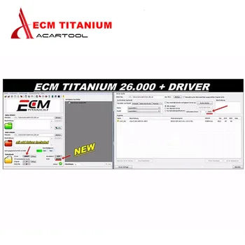 

Professional ECM TITANIUM 1.61 with 26000+ 18384+ Driver for KESS V2 and Ktag