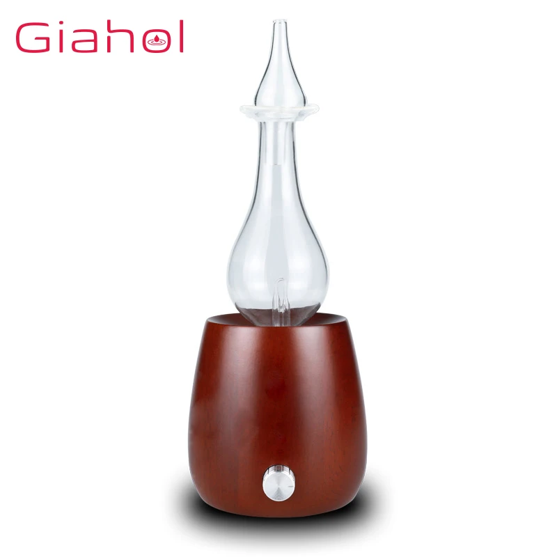 

Essential Oil Aromatherapy Essential Oil Aroma Diffuser With Wood Grain Air Humidifier 7 Color LED Light For Home Diffuser