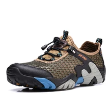 Аква обувь ультра-легкие быстросохнущие пляжные водные речные прогулочные летние мужские дышащие кроссовки уличные походные Рыбалка вброд обувь