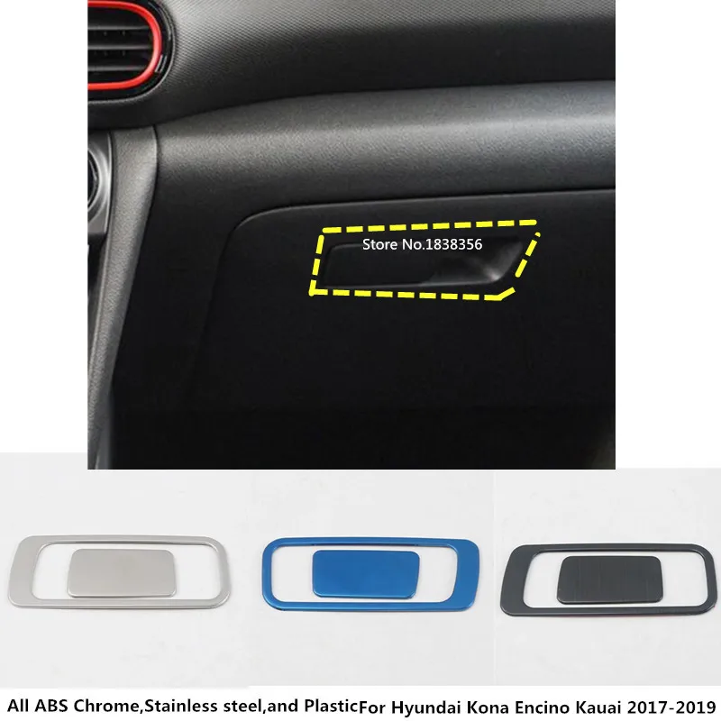 Для Hyundai Kona Encino Kauai 2017 2018 2019 2020 автомобильный контейнер из нержавеющей стали