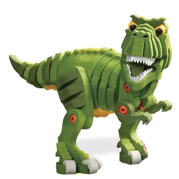 

3D DIY Dinosaur Paradise EVA Jigsaw Tyrannosaurus Triceratops Hand Child Wisdom Toy Brain Development Toys for Children