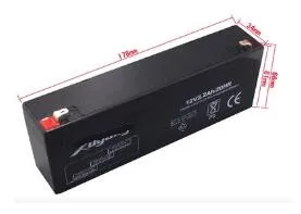 

Free shipping 12V 2.2Ah lead acid battery rechargeable battery vrla battery