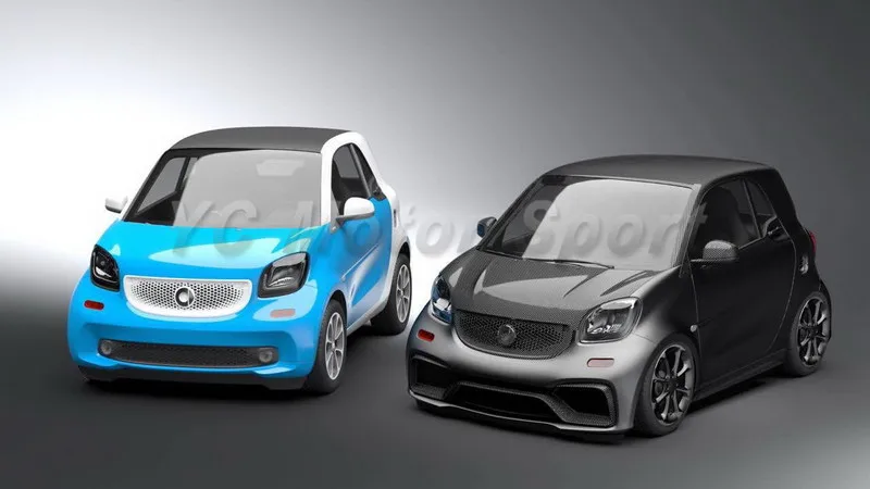 2015-2017 Smart Fortwo C453 & Forfour W453 AMG Style Body Kit FRP (3)