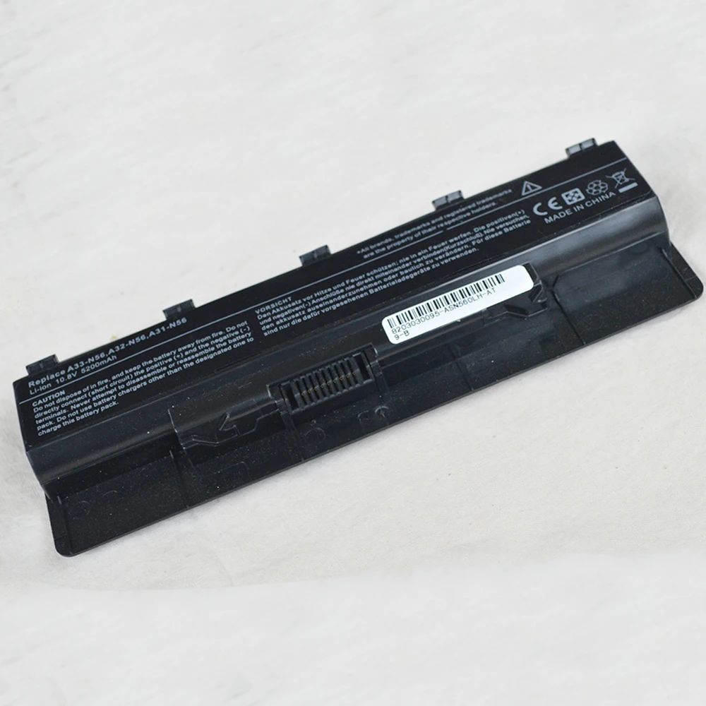 Аккумулятор для ноутбука аккумулятор Asus N46 N46V N46VM N46VZ N76 N76V N46VJ N56DP N76VJ R500VD N76VM 6 ячеек