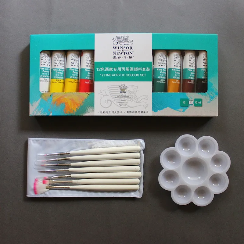 2014 Hot 12 Colors 3D 12mleach Pro Nail Art Tips Paint Tube Pigment 15 Nail Pen Kit Brush Draw Painting For Acrylic UV Gel0