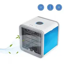 Mini USB แบบพกพา Air Conditioner เครื่องฟอกอากาศ 7 สี Light Desktop Air Cooling Fan Air Cooler พัดลมสำหรับสำนักงานห้อง(China)
