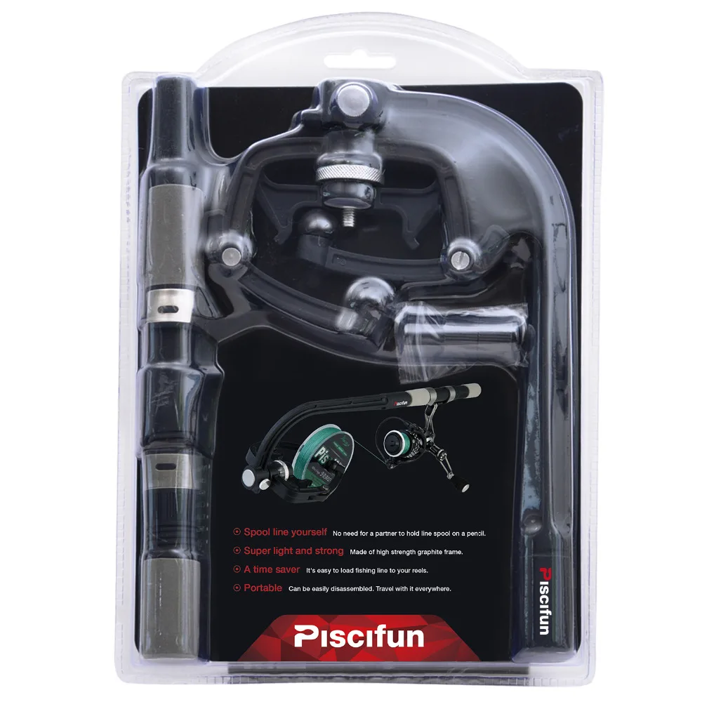 Piscifun Portable Fishing Line Spooler Spinning/Baitcasing Reel Line Spooler Win 