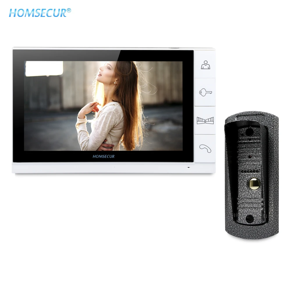 

HOMSECUR 9" Hands-free Video&Audio Home Intercom+Ultra-large Screen Monitor 1C1M TC041 + TM901