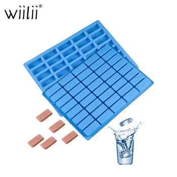 

40 Holes Rectangle Ice Cube Silicone Molds For Cake Cookie Jelly Chocolate Muffin Baking Tools