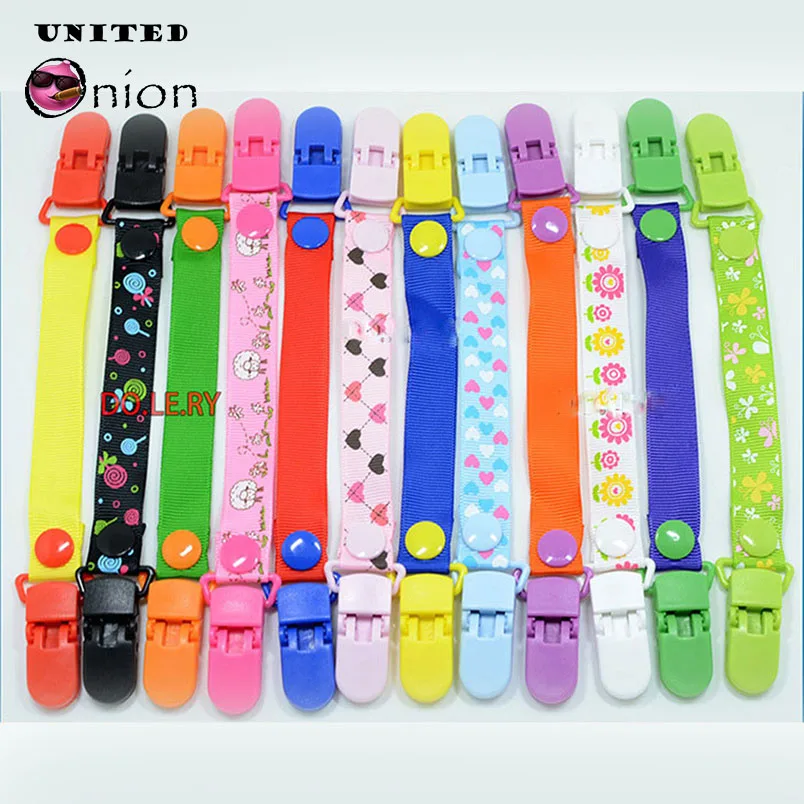 

20cm Random Color baby Chain portable Straps Multi-Purpose Nipple Rope Clip Towel Folder Clamp String Anti-Lost Anti-Drop kids