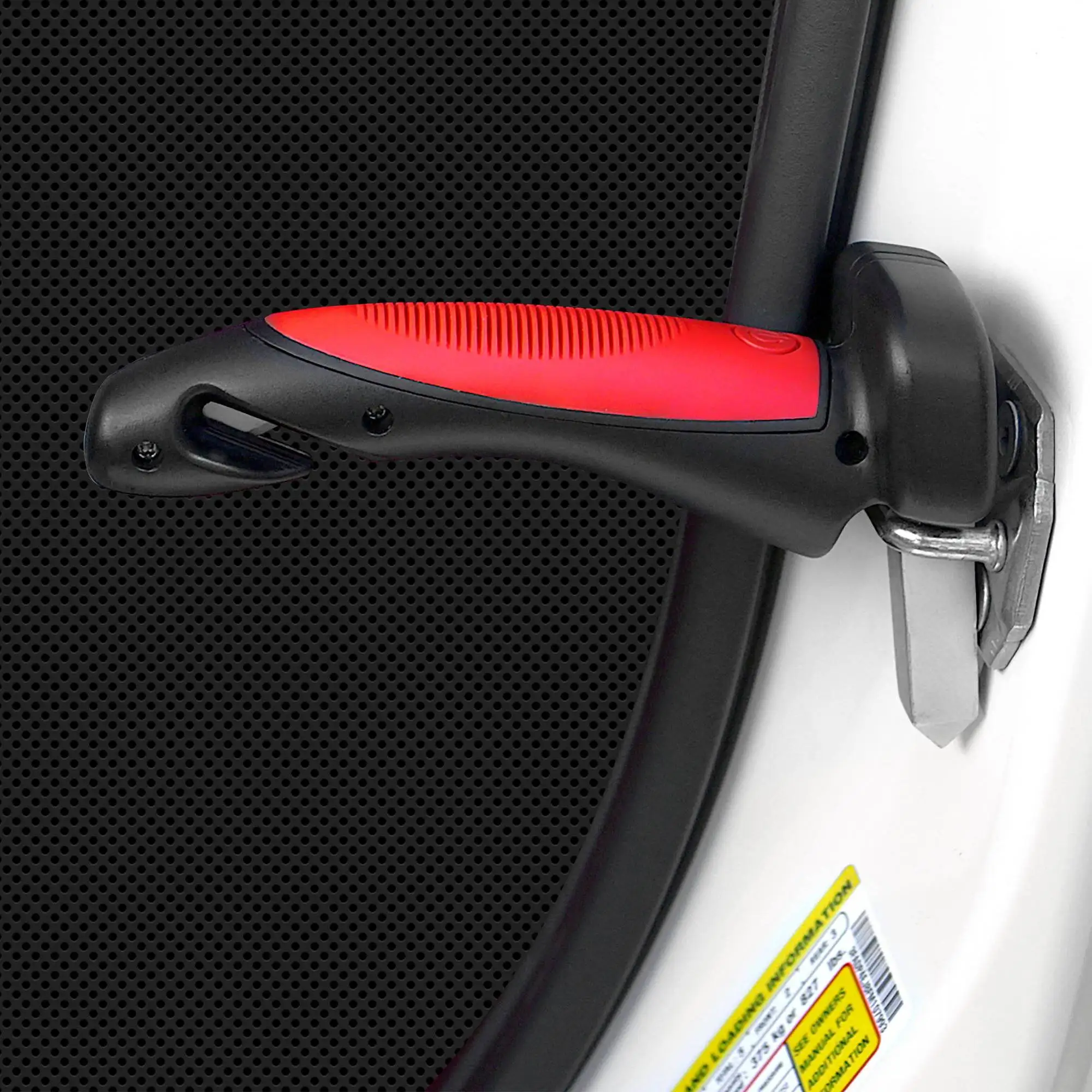 

1PCS All In 1 Car Portable Handle Cane Built-In Led Flashlight SeatBelt Cutter Emergency Glass Breaker Support Up To 350lbs