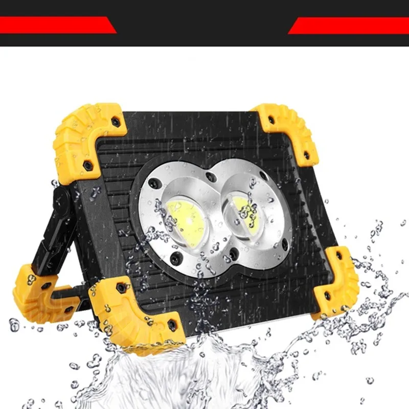 

VBS COB USB Led Projector Light Camping Lantern for Tent 4 Modes Waterproof Led Working Light 18650 Rechargeable 20W 400lm