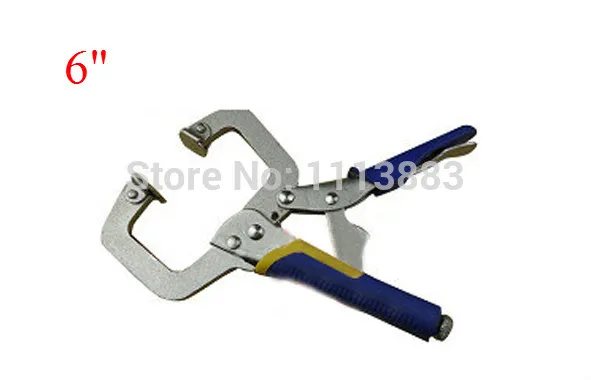 2PCS LOT 6150MM C D Type Locking Pliers Wrech Vise Grip 2PCS LOT 6150MM C D Type Locking Pliers Wrech Vise Grip