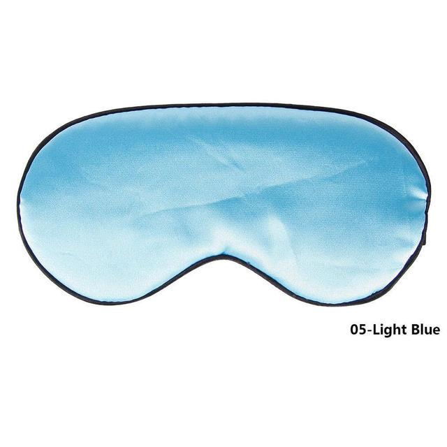 Silk Portable Travel Sleep Eye Mask Rest Aid Soft Cover Eye Patch Hot Sale Eyeshade Sleeping Mask Wholesale #245327