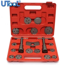 18 teile/satz Auto Universal Präzision Disc Bremssattel Wind Zurück Bremskolben Kompressor Tool Kit Für Auto Garage Reparatur Werkzeuge