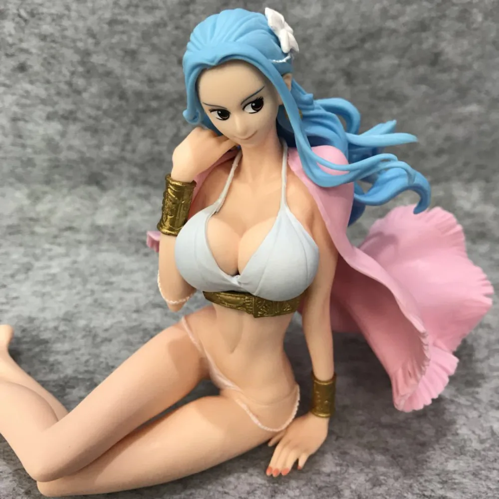 Anime One Piece Nefeltari Vivi Glitter & Glamours Sexy PVC Action