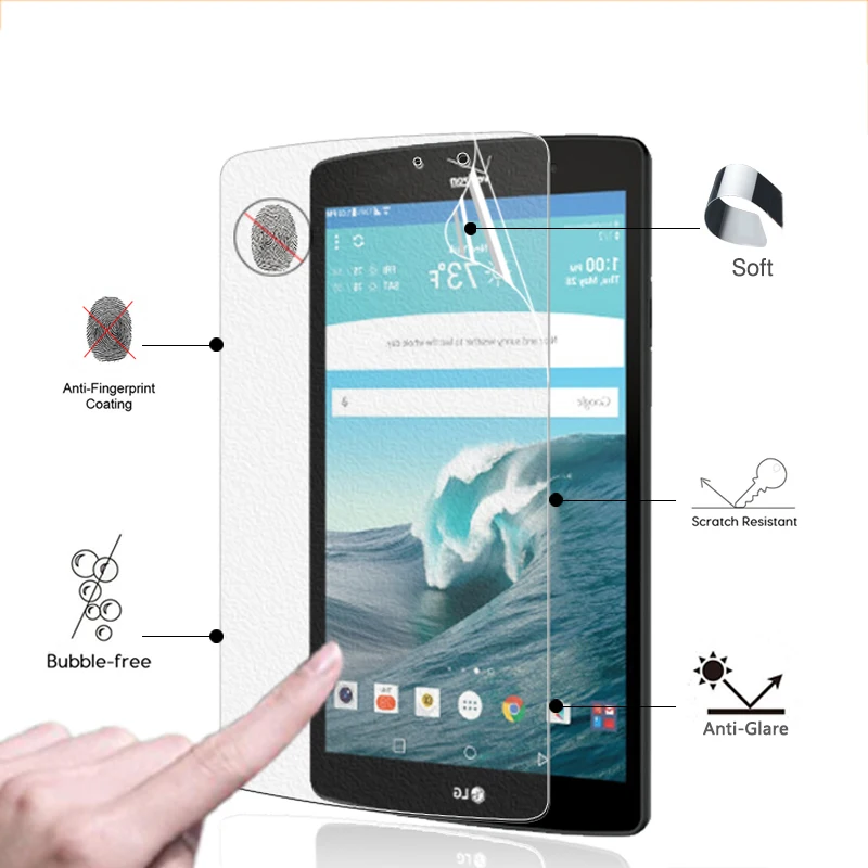 

Premium Anti-Glare screen protector matte film For LG G Pad 8.3 V500 8.3" tablet anti-fingerprint screen protective films + tool