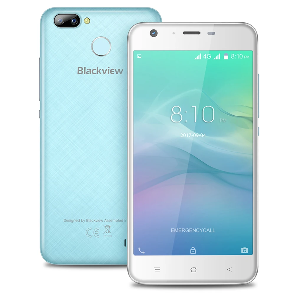 Blackview A7 Pro 4G Smartphone 5.0 &quotAndroid 7.0 2 GB RAM 16 MTK6737 1.3 GHz Quad Core 2800 mAh Dual Back Camera Mobile Phone | Мобильные