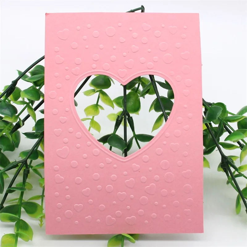 KSCRAFT Love режущий штамп и тисненый набор папок DIY скрапбукинговая бумага|Папки для